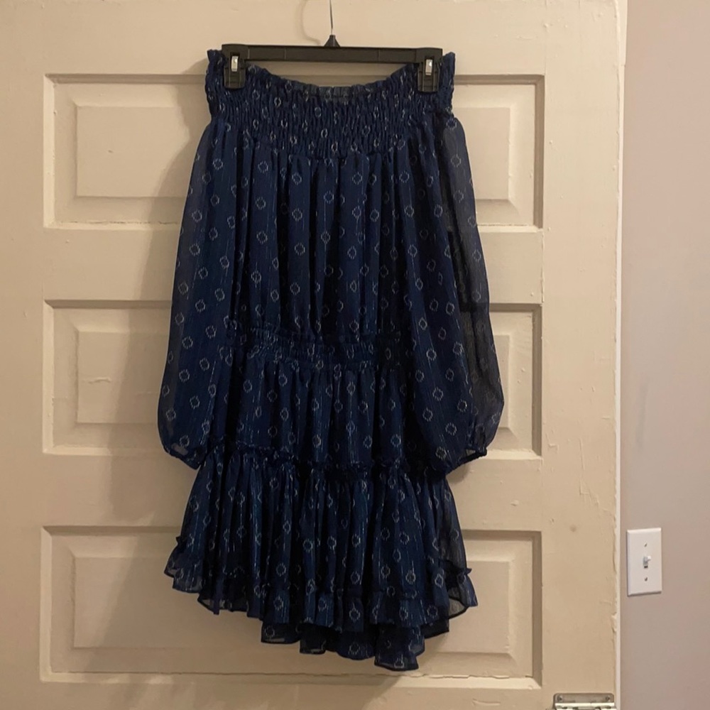 MISA off the shoulder dress size small!